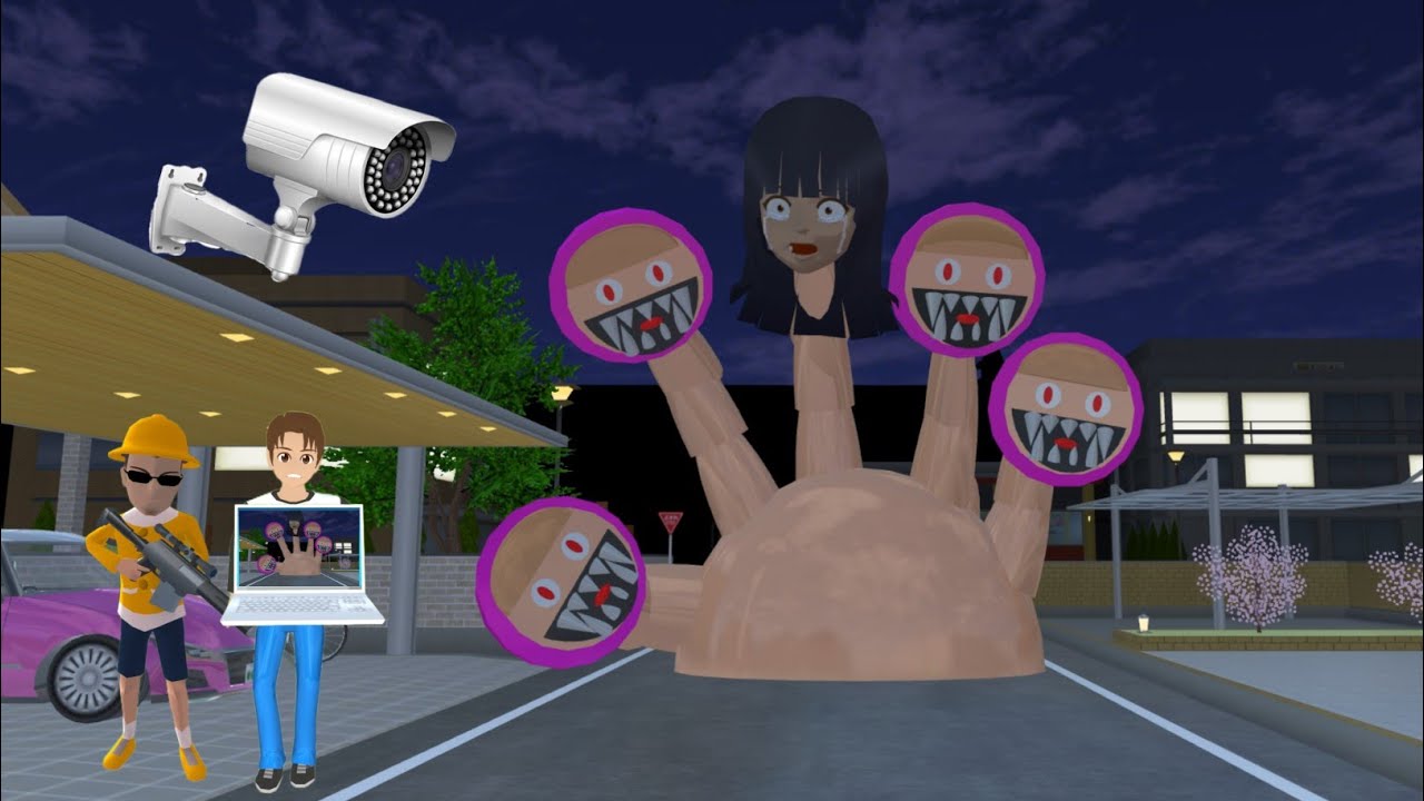 Yuta Menolong Mio Di Dalam Monster Tangan Masha Hantu Sakura School Simulator