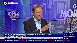 Michel-Edouard Leclerc (E. Leclerc) : Inflation, quelles répercussions sur les prix  ?