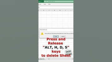 How to Delete Multiple Sheets in Excel with a Single Shortcut Key!