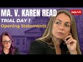 Live trial  ma v karen read trial day 1 opening statements