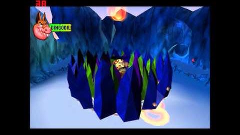 Crash Bandicoot warped dingodile boss fight