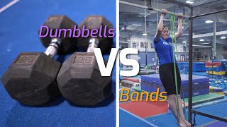 Are Resistance Bands Better Than Dumbbells? || Bands vs Weights