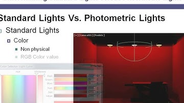 Standard Lights Versus Photometric Lights