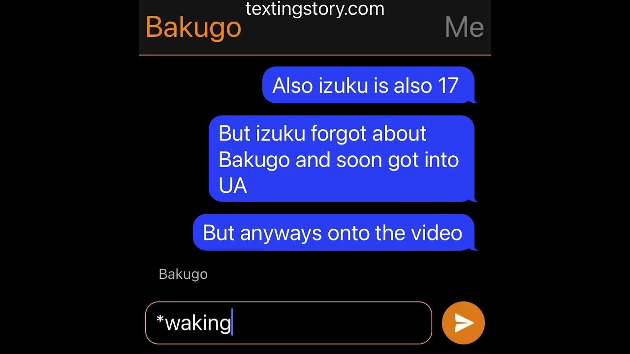 So this is experimented Bakugo the ship is Dabibaku so baku bottom hope you enjoy