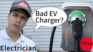 Customer Has A Defective Chargepoint? How To Replace An Ev Charger-Day In The Life Of An Electrician