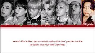 BTS Butter Lyrics ( Color Coded Lyrics )
