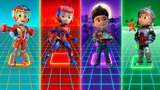 JETPACK RYDER 🆚 ROBO RYDER 🆚 GAMER RYDER 🆚 KNIGHT RYDER! 🐾 TEAM BATTLE! 🎵 Tiles Hop 2026