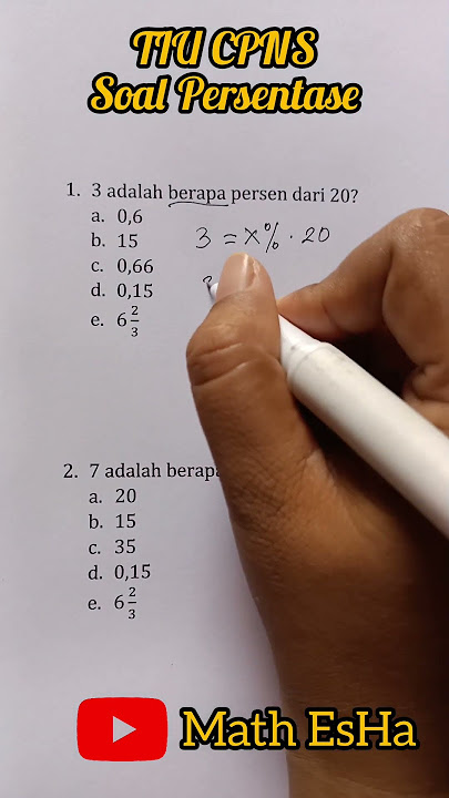 2023 CPNS TEST QUESTIONS CALCULATING TIU SKD PERCENTAGE OFTEN COME OUT