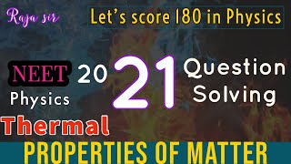 Thermal Properties of Matter| Questions solving| Score 180 in Physics| Chapter wise question| Tamil