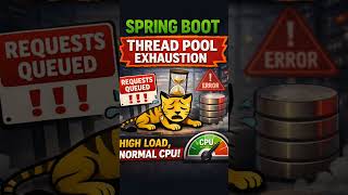 CPU Normal But APIs Hanging? Here’s Why #SpringBoot#Java#JavaDeveloper#ProductionIssue