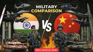 India Vs China Military Comparison 2026 | Air Force, Army, Navy & Missile Power