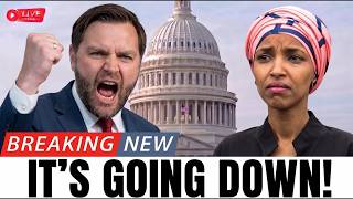 JD Vance Asked Ilhan Omar ONE Question... She Went SILENT for 12 Seconds on Live TV!