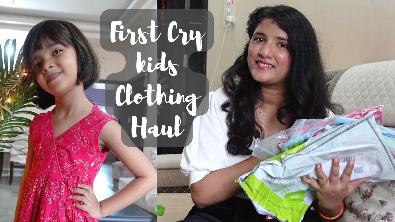 First Cry Kids Clothing Haul| Good quality kids clothes at best prices ...