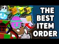 The item order that help you advance quickly in bee swarm simulator  roblox