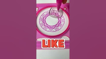 ❤️Do you like it? #spirograph #spirographshr #art #asmr #viral #satisfying #usa #pattern #shorts