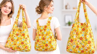 DIY Foldable Backpack | Easy Sewing Tutorial for Beginners 🎒