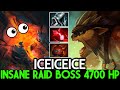 ICEICEICE [Bristleback] Insane Raid Boss 4700 HP Fountain Camp Dota 2