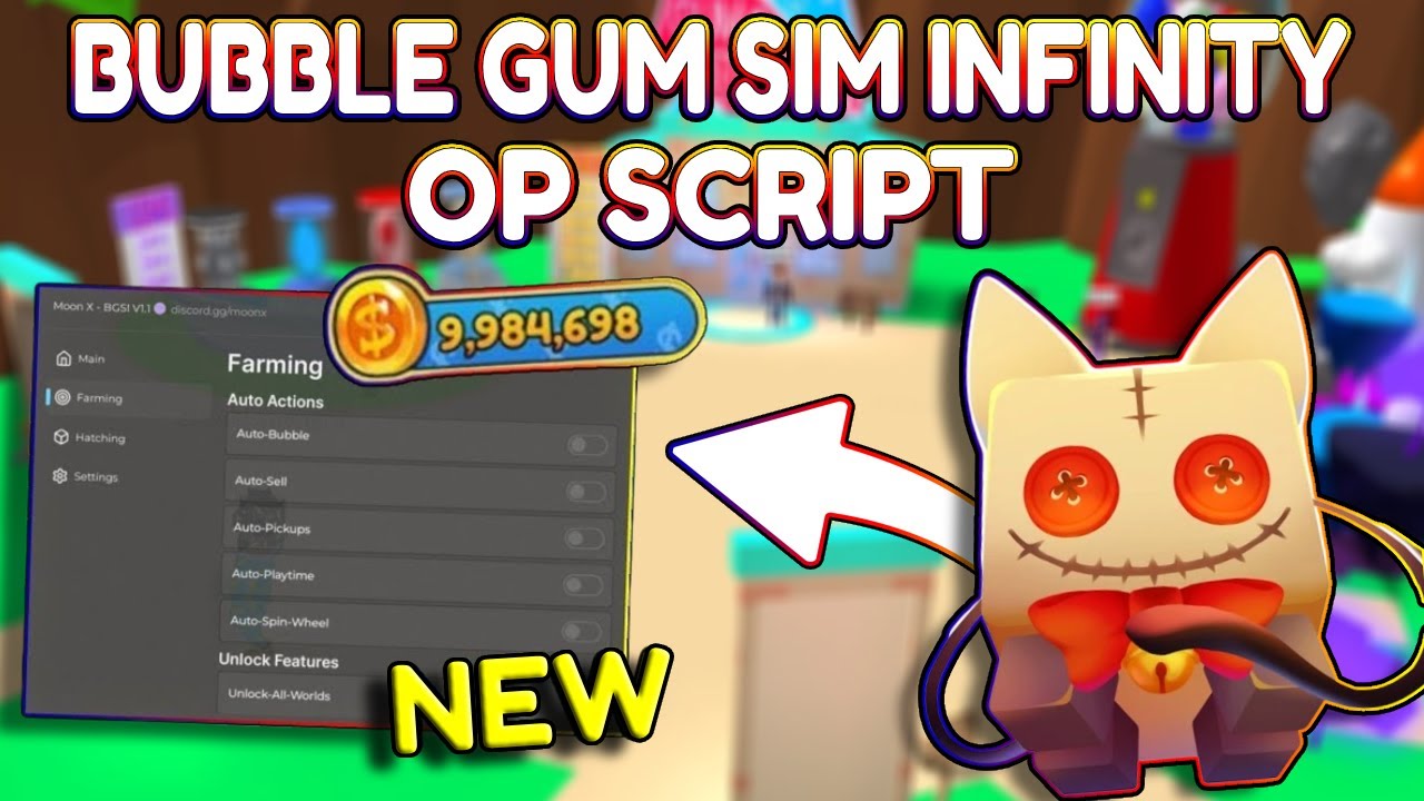 *NEW* Bubble Gum Simulator INFINITY OP Script (PASTEBIN) 2025