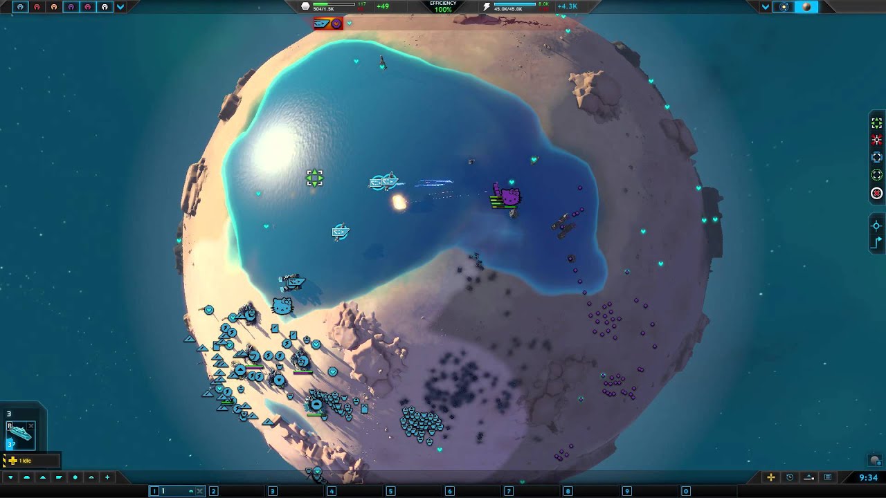 Planetary Annihilation : Titans Gameplay - Sand and Water