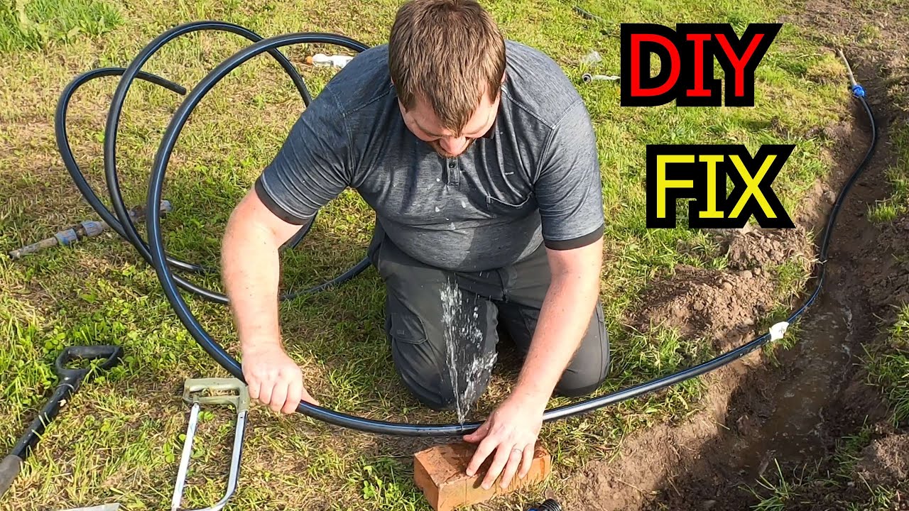 Fixing an Old Electrical Cable & Repairing a Dug-up Water Pipeline | DIY Project