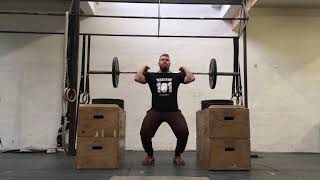 Top-Half Front Squats