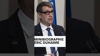 Minibiographie dÉric Duhaime, chef du PCQ