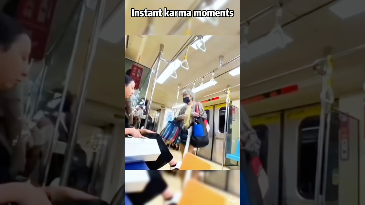 Karens getting instant karma moments #karen #militaryreunion #instant #karma #moments