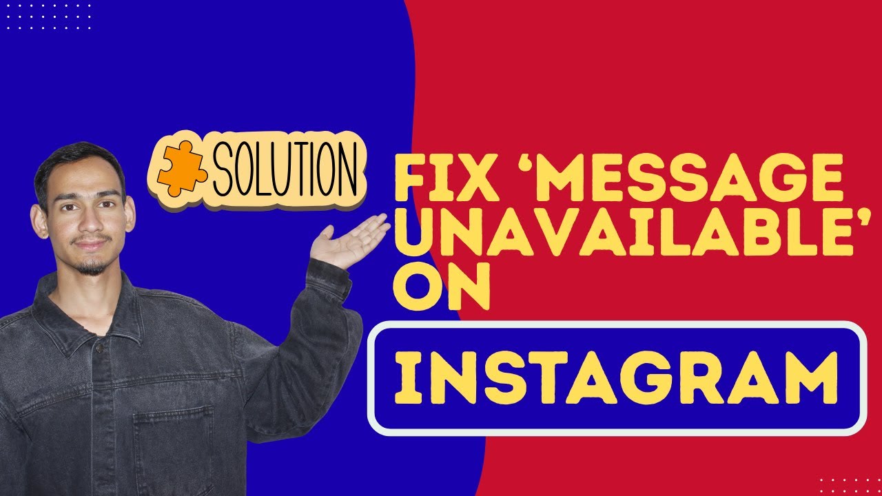Как исправить ошибку "Сообщение недоступно" в Instagram (пошаговая инструкция, 2026 год) - Вот ка...