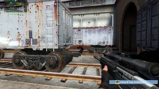 Counter Strike Source PC gameplay train