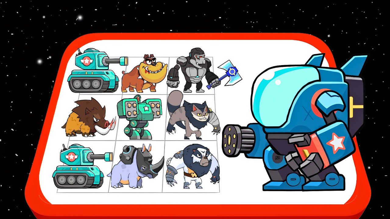 Merge Mech Vs. Zombie Brawl - Animal Army Vs Mech Boss, Merge Battle Gameplay