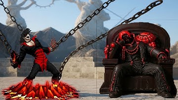 [Mugen KOF] Code.C.Yagevil Vs Dark Rugal Soul Team