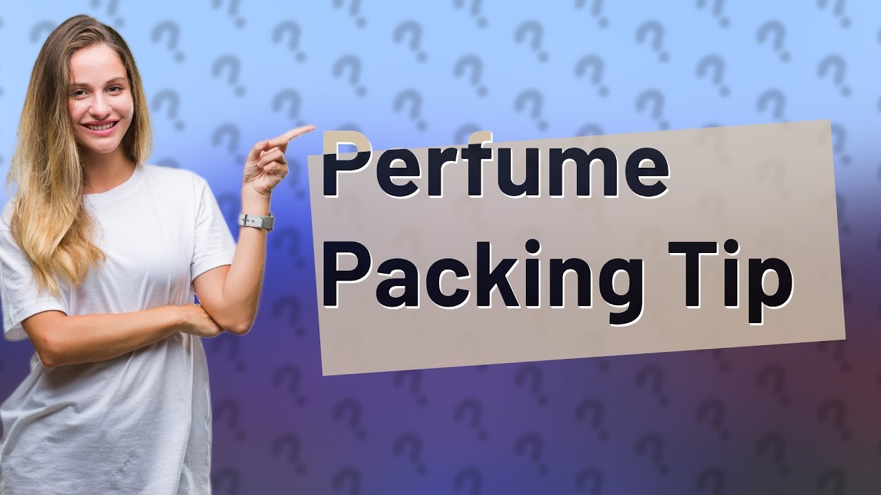 Can perfume go in checked luggage? YouTube