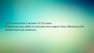 Importance of AWA in GRE screenshot 5