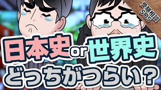 カタカナが苦手な気がする…日本史と世界史はどっちがつらい？？｜受験相談SOS