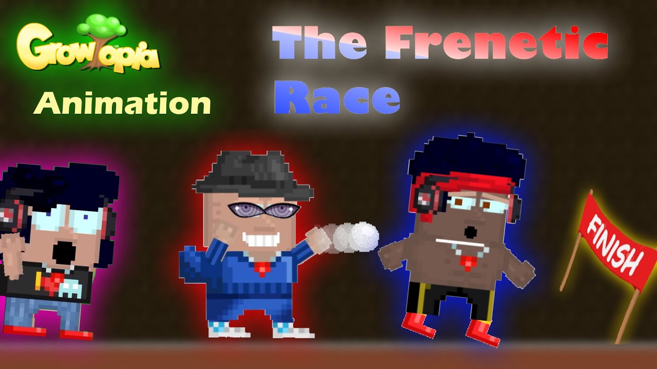 Growtopia Animation | The Frenetic Race