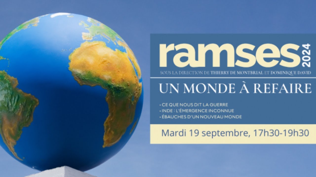 Un monde à refaire. Conférence de présentation du Ramses 2024 à l'Ifri