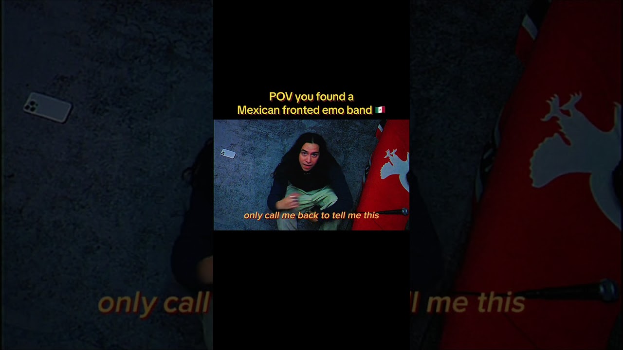 What if a mexican emo band wrote a song about heartbreak 