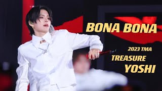 [직캠 4K] 2023TMA │ TREASURE YOSHI - BONA BONA(트레저 요시 - 보나 보나)