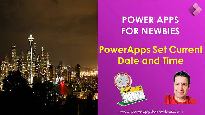 PowerApps Set Current Date and Time || PowerApps Date and Time Functions