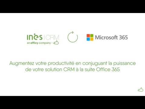 Add-In INES CRM by Efficy pour Outlook 365