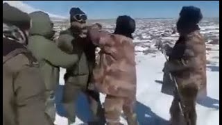 Indian vs Chinese Army Fight | Sikkim | 2020 | 印度与中国军队的战斗