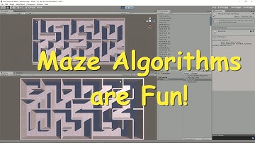 Maze Algorithms in Unity - No Man