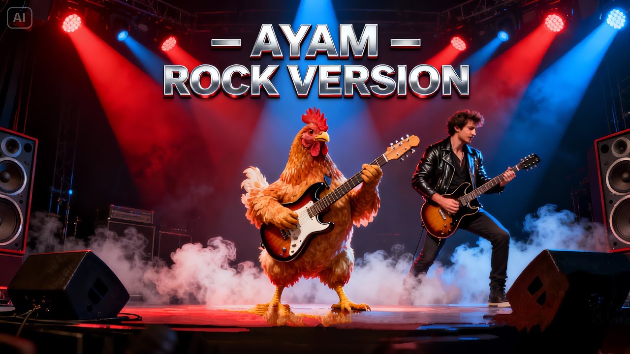AYAM ROCK VERSION ‼️ Siap Goyang Kepala? Klik & Rasakan Energi Rock-nya!”