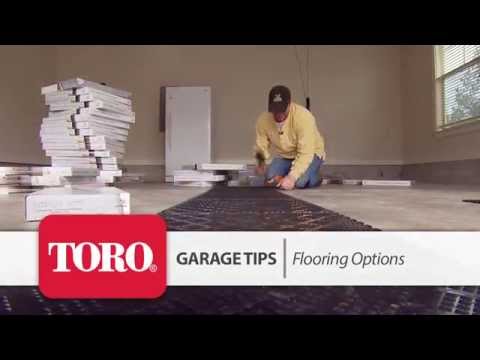 Garage Tips - Flooring Options