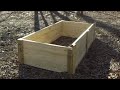 Raised Garden Bed for Homesteading build Raised Garden Bed for Homesteading build