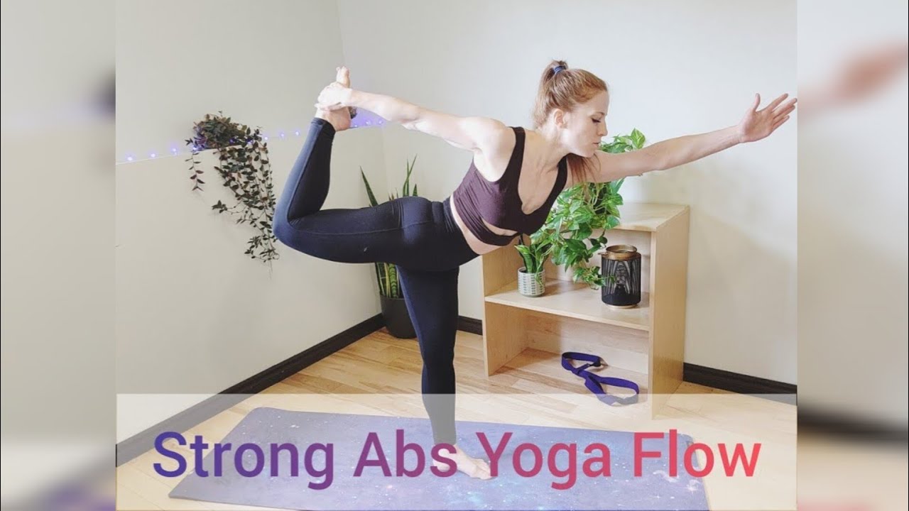 Strong Abs Yoga Workout Flow 15 Minutes for a Strong Core YouTube