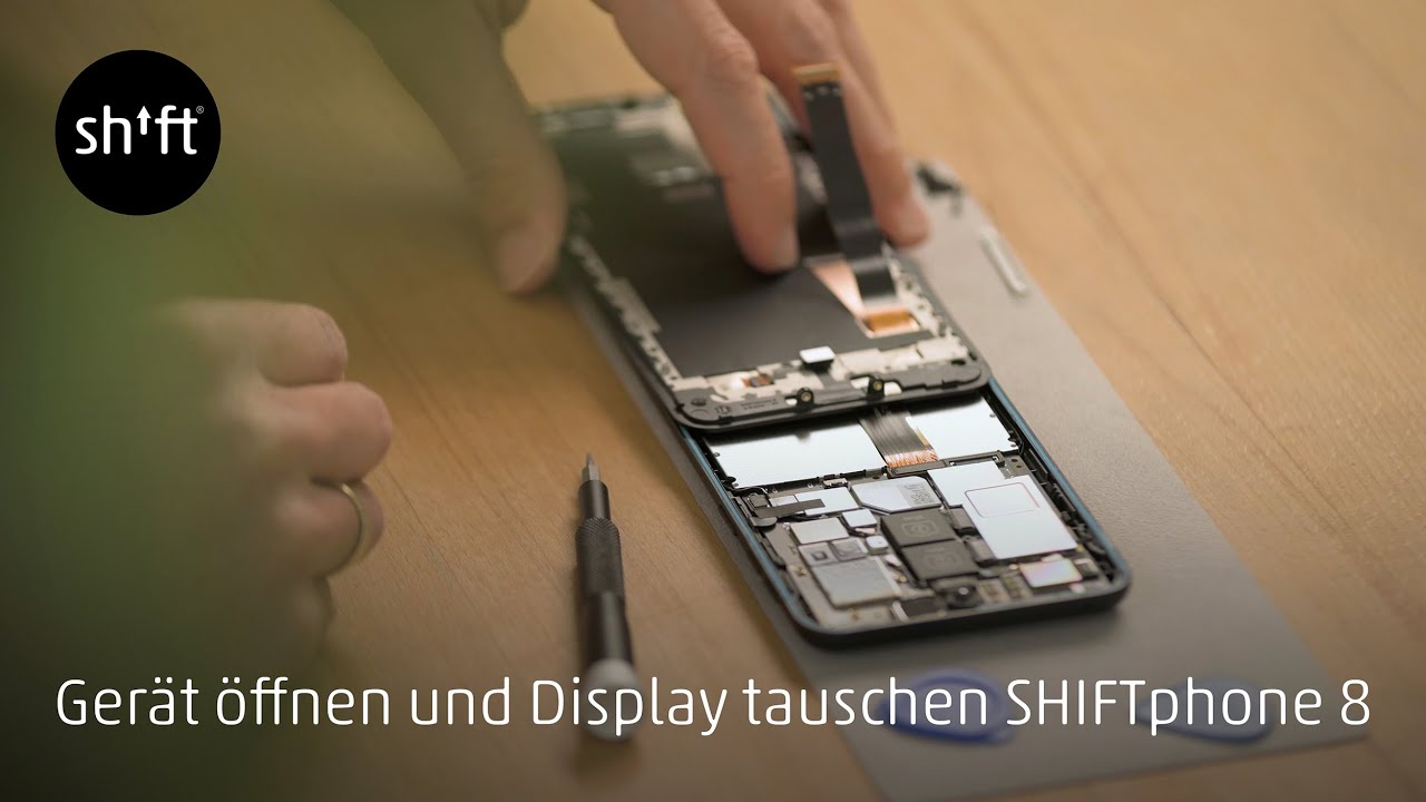 SHIFTphone 8 - Display tauschen