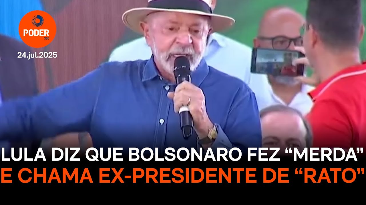 Lula Rato Lula diz que Bolsonaro fez “merda” e chama ex presidente de “rato ...