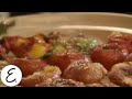 Grilled Smashed Potatoes with Feta | Emeril Lagasse