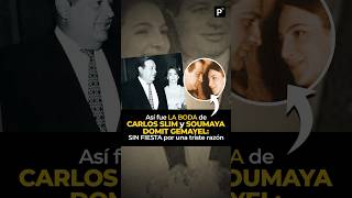 Celebrity This was Carlos Slim and Soumaya Domit Gemayel's wedding: no party for a sad reason #didyouknow Wealth